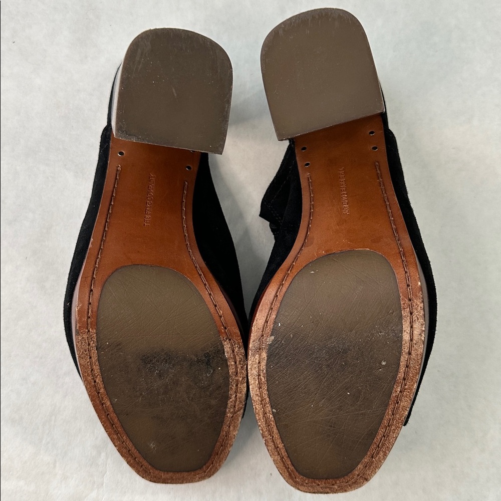 Frye Karissa Black Suede Mule - Picture 6 of 11